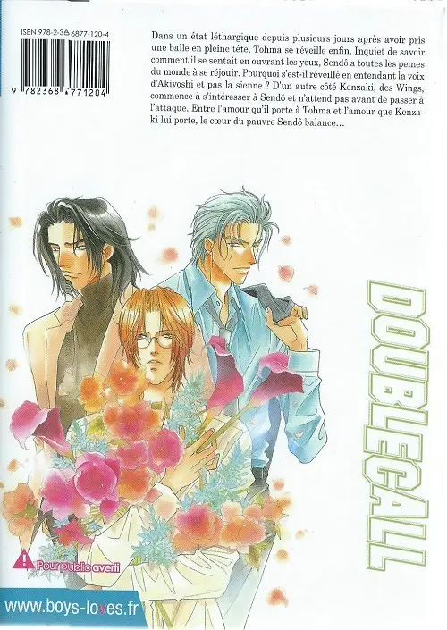 Verso de l'album Double Call 6