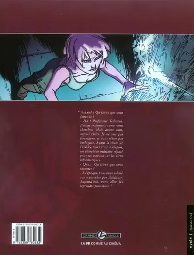 Verso de l'album Filii Tome 1