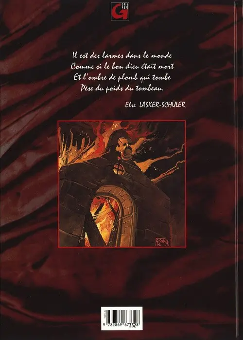 Verso de l'album Le Fils du Grimacier