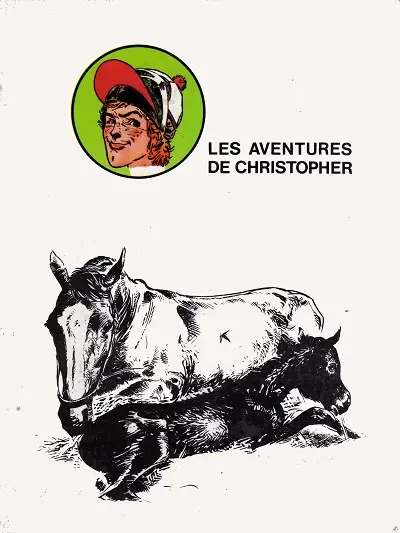 Verso de l'album Graine de jockey Graine de jockey (Les aventures de Christopher)