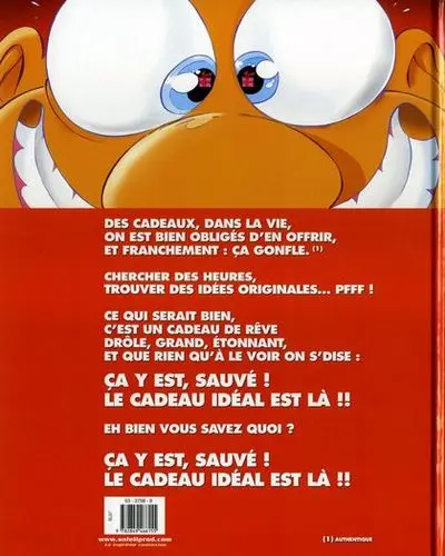 Verso de l'album Je ne savais pas quoi t'offrir Je ne savais pas quoi t'offrir donc je t'ai pris ça