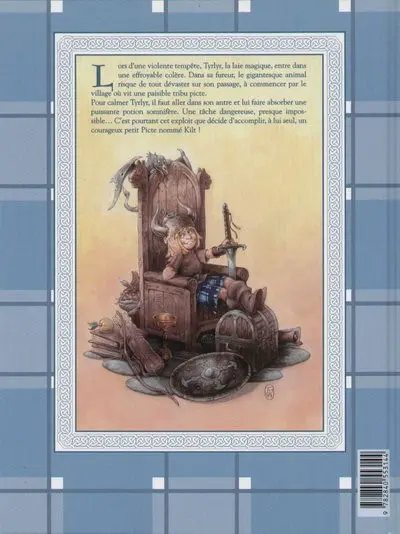 Verso de l'album Kilt le Picte Tome 1 La Colère de Tyrlyr