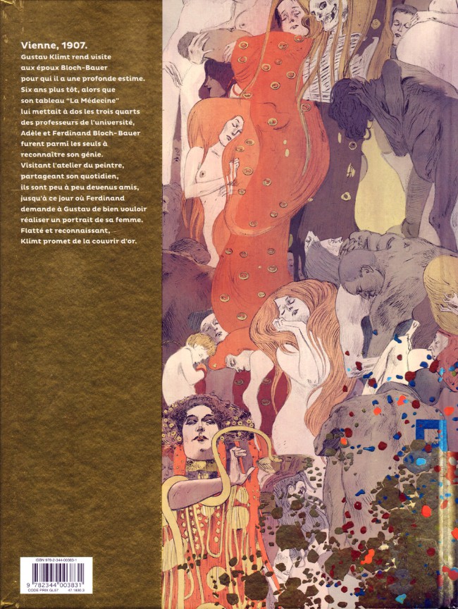 Verso de l'album Klimt Klimt - Judith et Holopherne