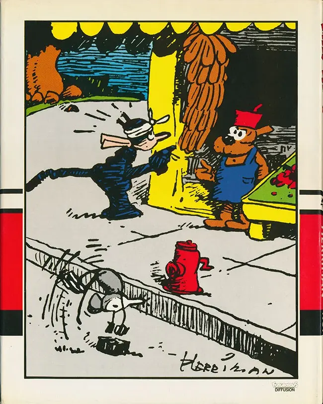 Verso de l'album Krazy Kat Tome 2 1921-31