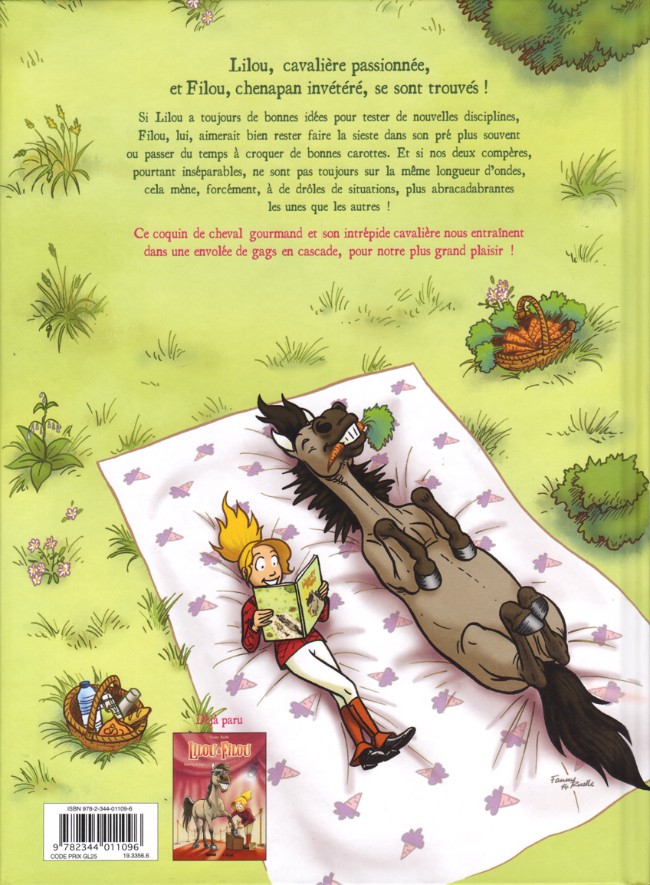 Verso de l'album Lilou & Filou Tome 2 Que du bonheur !