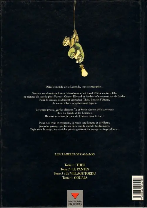 Verso de l'album Les Lumières de l'Amalou Tome 4 Gouals