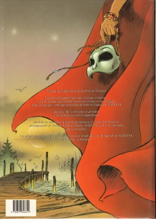 Verso de l'album Marlysa Tome 1 Le masque