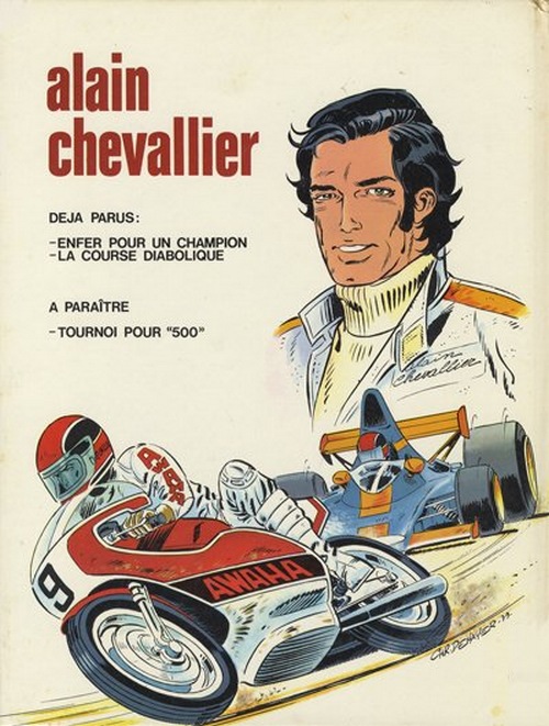 Verso de l'album Alain Chevallier Tome 2 La course diabolique