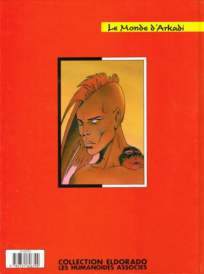 Verso de l'album Le monde d'Arkadi Tome 1 Les yeux d'Or-Fé