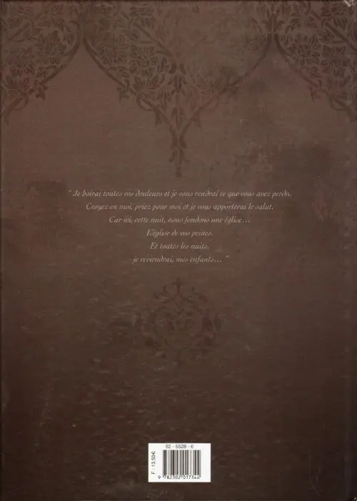 Verso de l'album Nosferatu Tome 1 Si vis pacem
