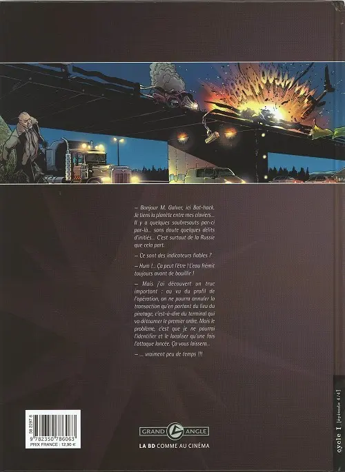 Verso de l'album Oukase Tome 4 Le grand Roque