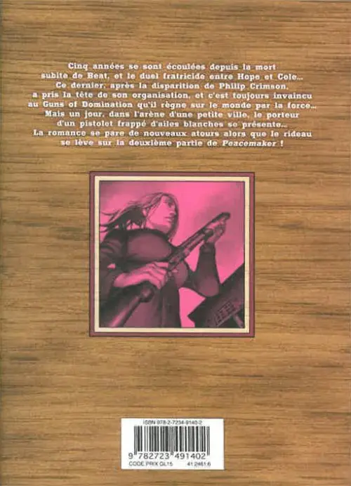 Verso de l'album PeaceMaker 8
