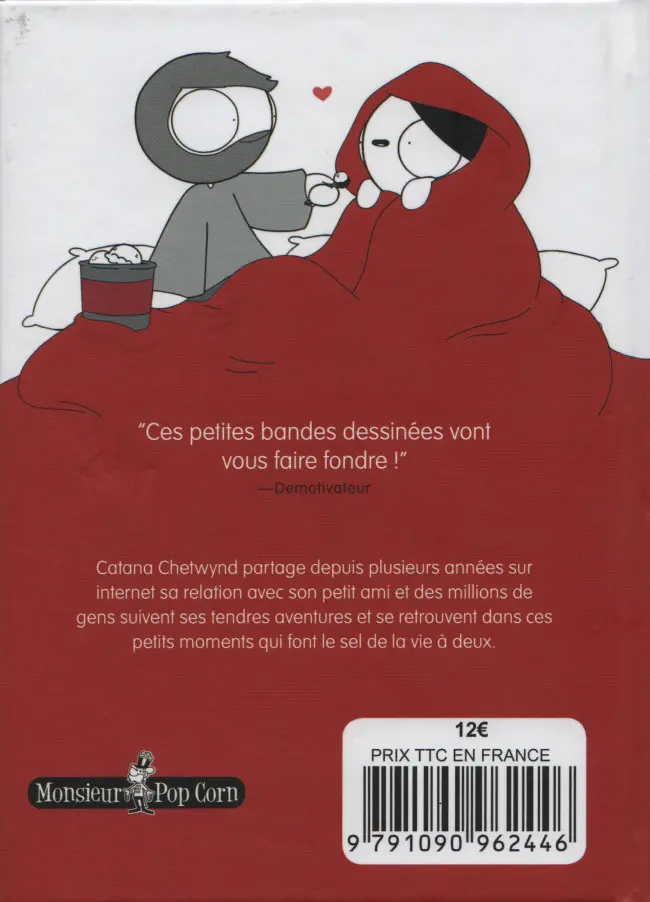 Verso de l'album Petits moments d'amour 1