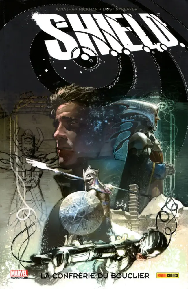 Couverture de l'album S.H.I.E.L.D. Tome 1 La Confrérie du bouclier