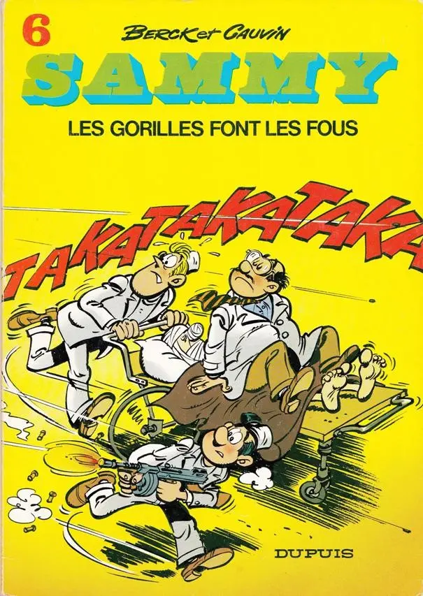 Couverture de l'album Sammy Tome 6 Les gorilles font les fous
