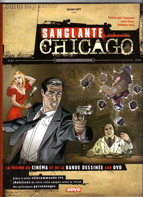 Couverture de l'album Sanglante Chicago Les années Capone - 1920-1930