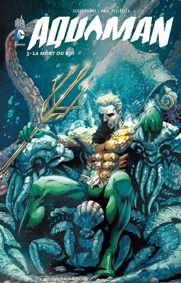 Couverture de l'album Aquaman Tome 3 La Mort du roi