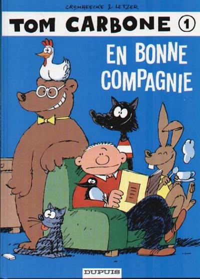 Couverture de l'album Tom Carbone Tome 1 En bonne compagnie