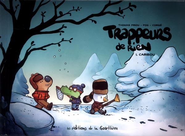 Couverture de l'album Trappeurs de rien Tome 1 Caribou