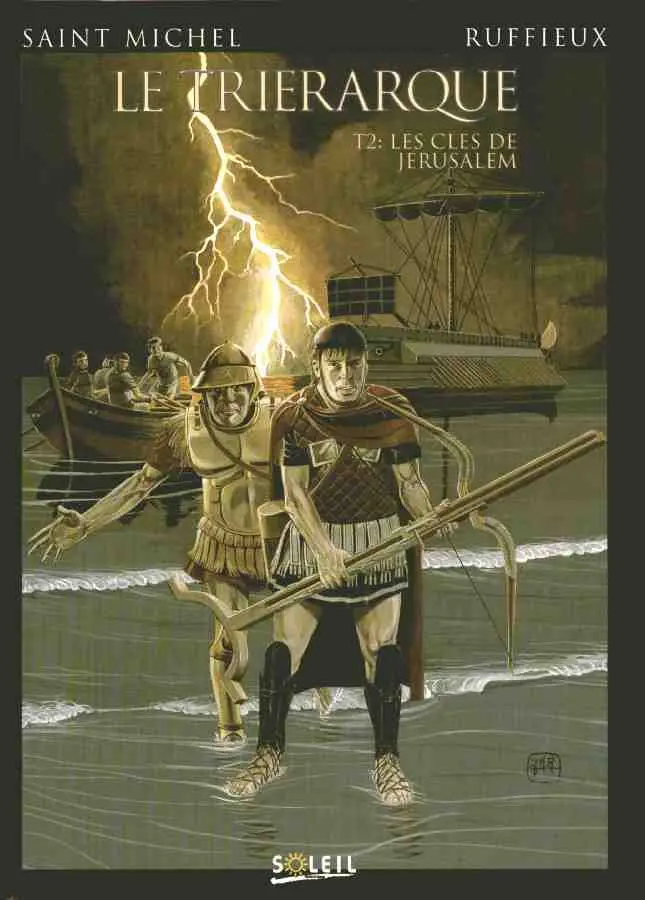Couverture de l'album Le Triérarque Tome 2 Les clefs de Jérusalem