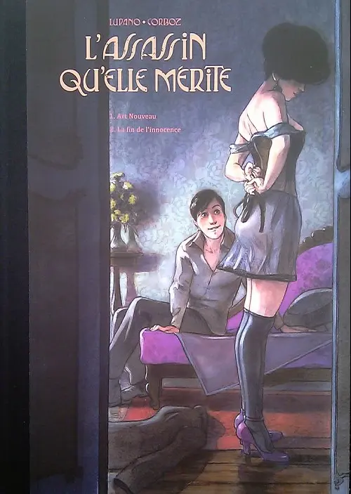 Couverture de l'album L'Assassin qu'elle mérite 1. Art Nouveau / 2. La fin de l'innoncence