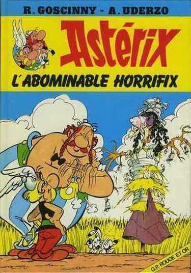 Couverture de l'album Astérix Tome 1 L'abominable Horrifix