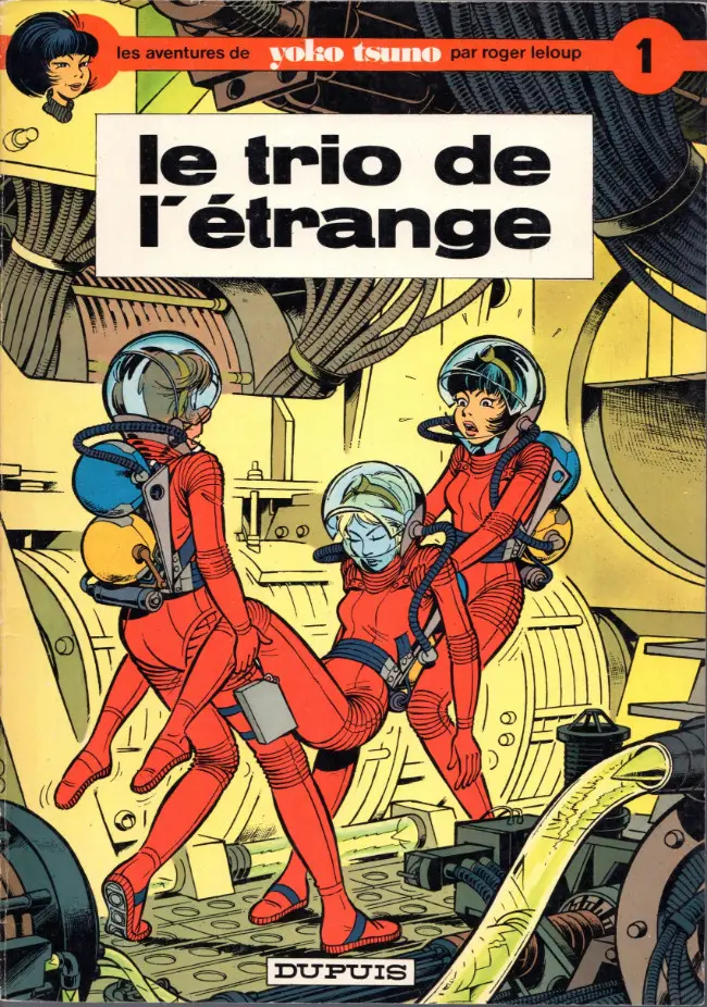 Couverture de l'album Yoko Tsuno Tome 1 Le trio de l'étrange