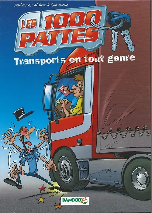 Couverture de l'album Les 1000 pattes Tome 1 Transports en tout genre