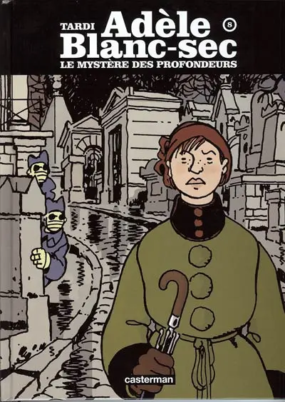 Couverture de l'album Les Aventures Extraordinaires d'Adèle Blanc-Sec Tome 8 Le Mystère des Profondeurs
