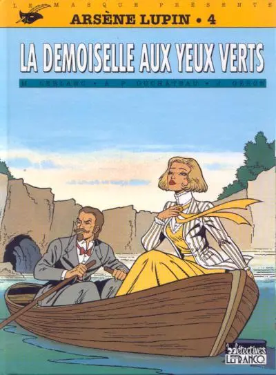 Couverture de l'album Arsène Lupin Tome 4 La demoiselle aux yeux verts