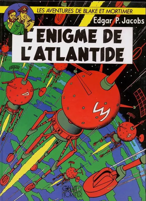 Couverture de l'album Blake et Mortimer Tome 7 L'énigme de l'Atlantide