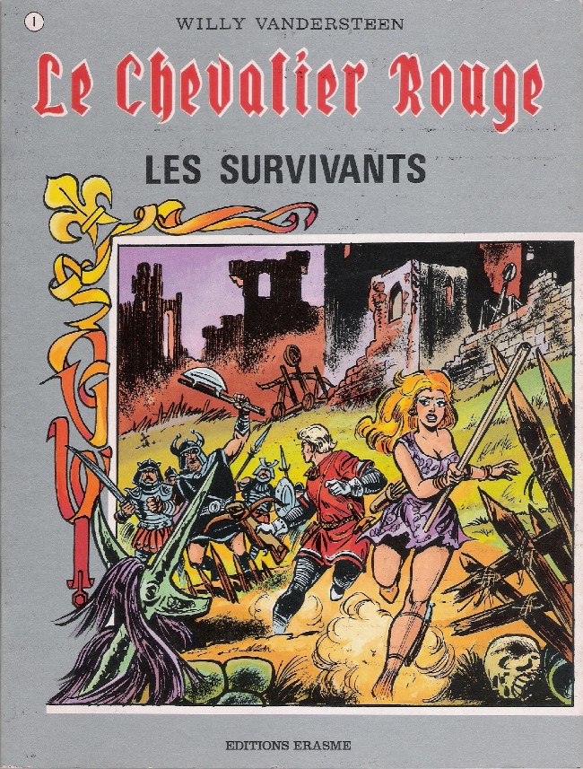 Couverture de l'album Le Chevalier Rouge Tome 1 Les survivants