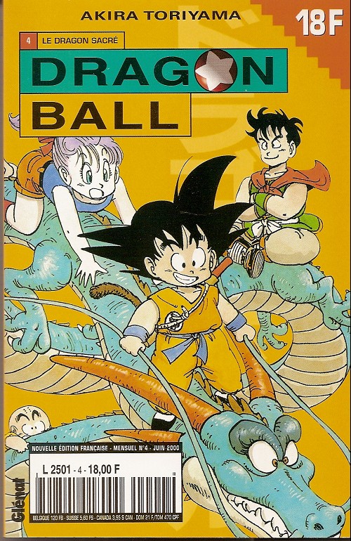 Couverture de l'album Dragon Ball Tome 4 La Dragon sacré