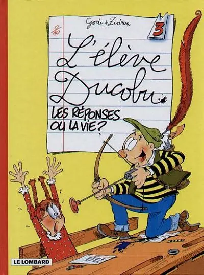 Couverture de l'album L'Élève Ducobu Tome 3 Les réponses ou la vie ?