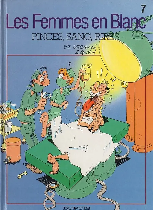 Couverture de l'album Les Femmes en Blanc Tome 7 Pinces, sang, rires
