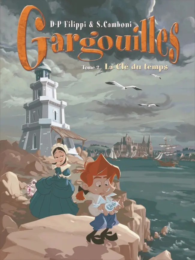 Couverture de l'album Gargouilles Tome 2 la clé du temps