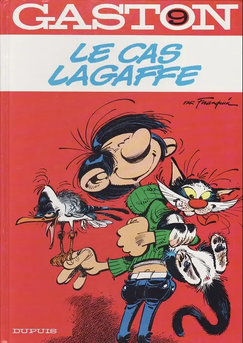 Couverture de l'album Gaston Tome 9 Le cas Lagaffe