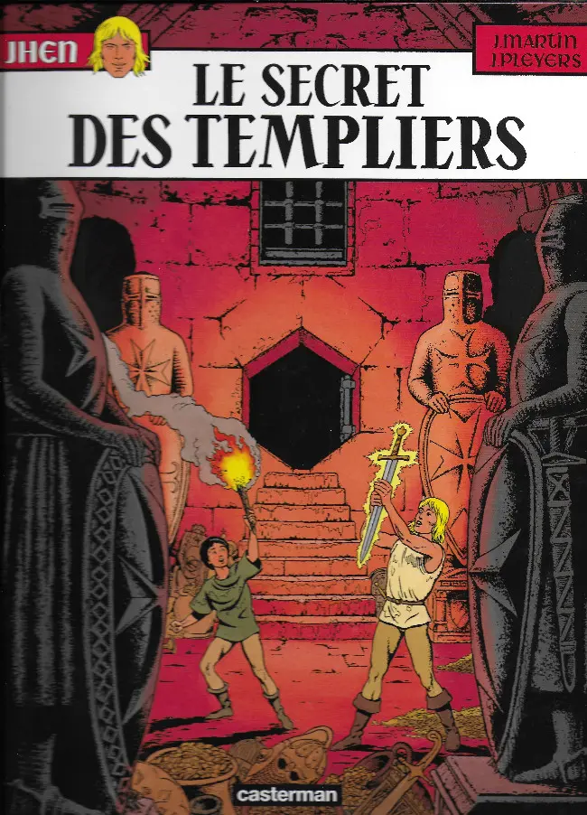 Couverture de l'album Jhen Tome 8 Le secret des templiers