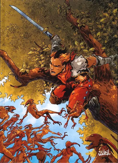 Couverture de l'album Lanfeust Odyssey Tome 2 L'énigme Or-Azur - 2de partie