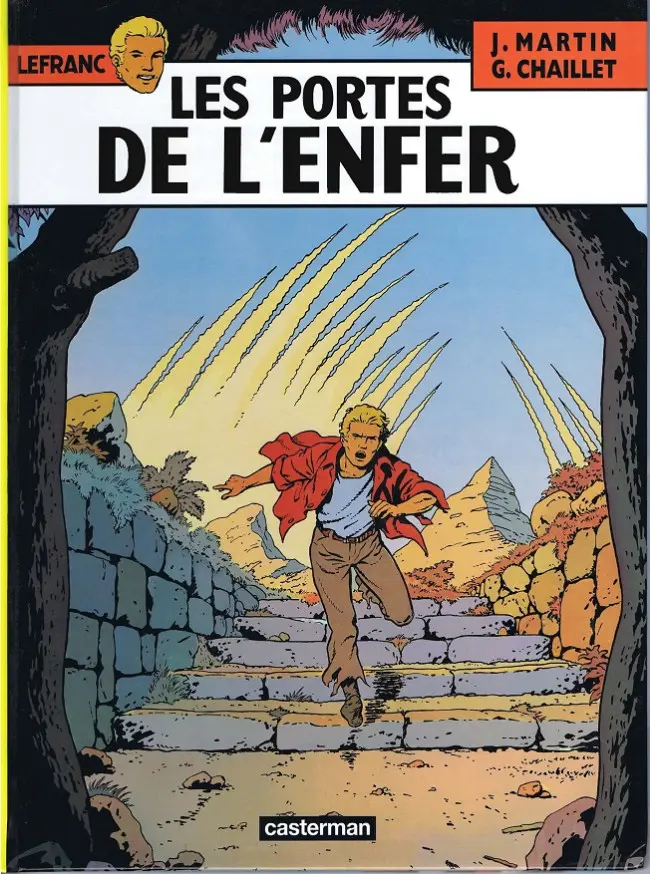 Couverture de l'album Lefranc Tome 5 Les portes de l'enfer