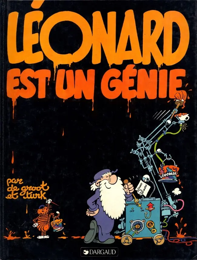 Couverture de l'album Léonard Tome 1 Léonard est un génie