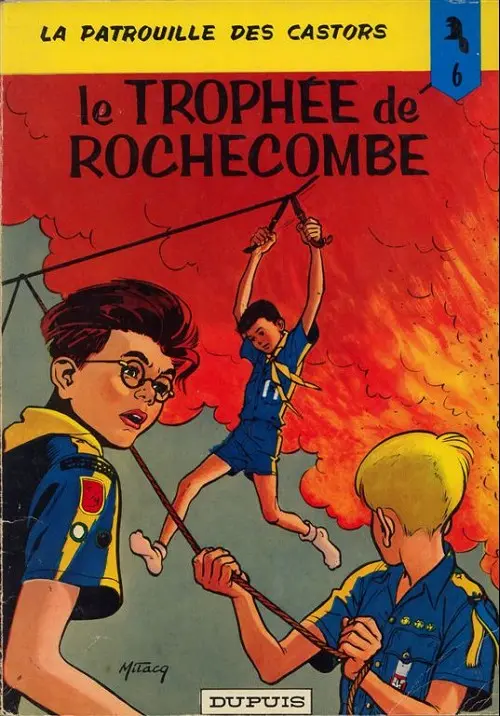 Couverture de l'album La Patrouille des Castors Tome 6 Le Trophée de Rochecombe