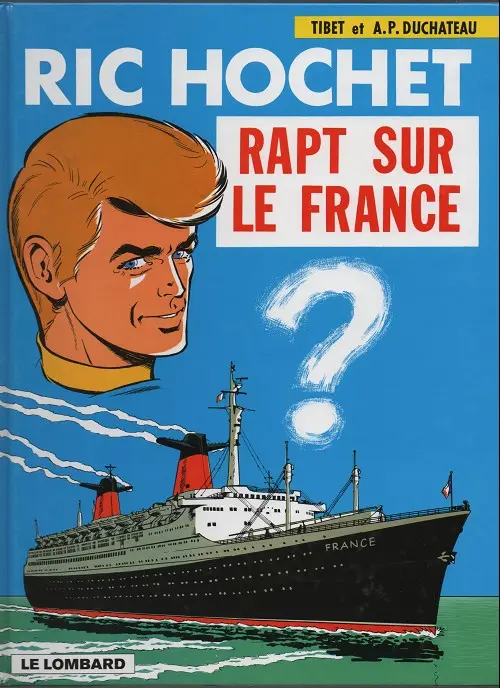 Couverture de l'album Ric Hochet Tome 6 Rapt sur le France