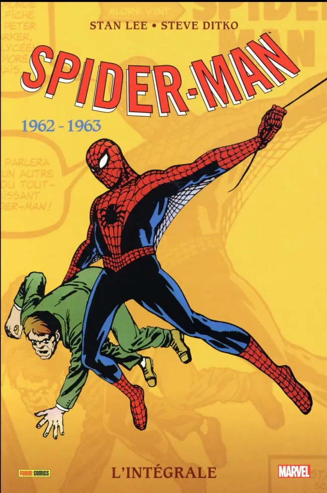 Couverture de l'album Spider-Man - L'Intégrale Tome 1 1962-1963