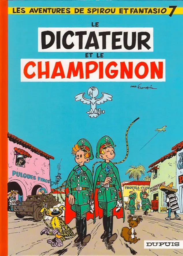 Couverture de l'album Spirou et Fantasio Tome 7 Le dictateur et le champignon