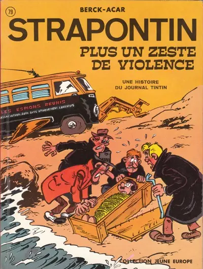 Couverture de l'album Strapontin Tome 7 Strapontin plus un zeste de violence