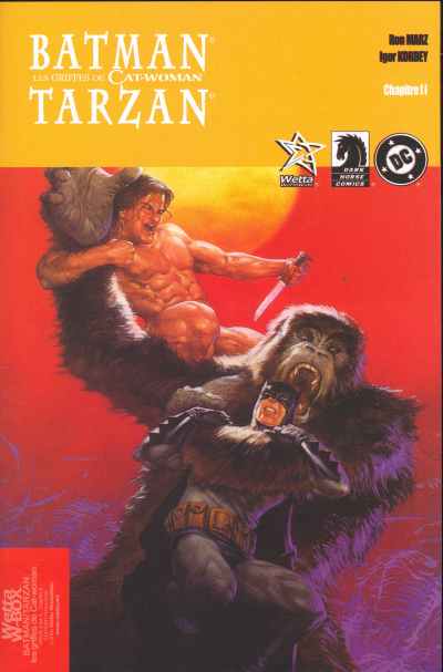 Couverture de l'album Batman - Tarzan Tome 2 Les griffes de Cat-Woman - 2