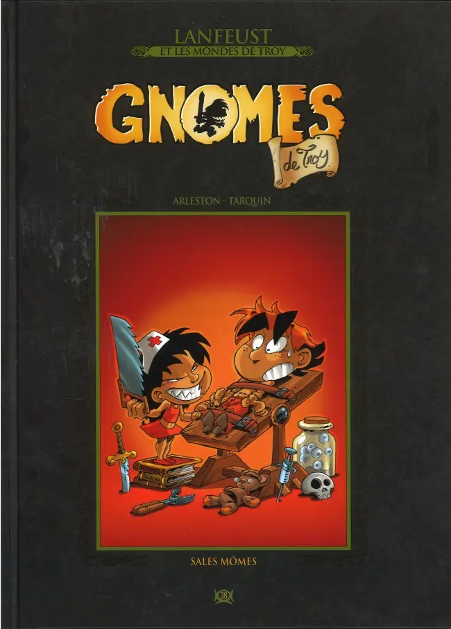 Couverture de l'album Lanfeust et les mondes de Troy Tome 28 Gnomes de Troy - Sales Mômes