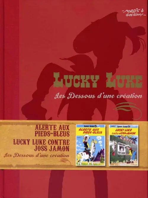 Couverture de l'album Lucky Luke Les Dessous d'une création Tome 20 Alerte aux pieds-bleus - Lucky Luke contre Joss Jamon