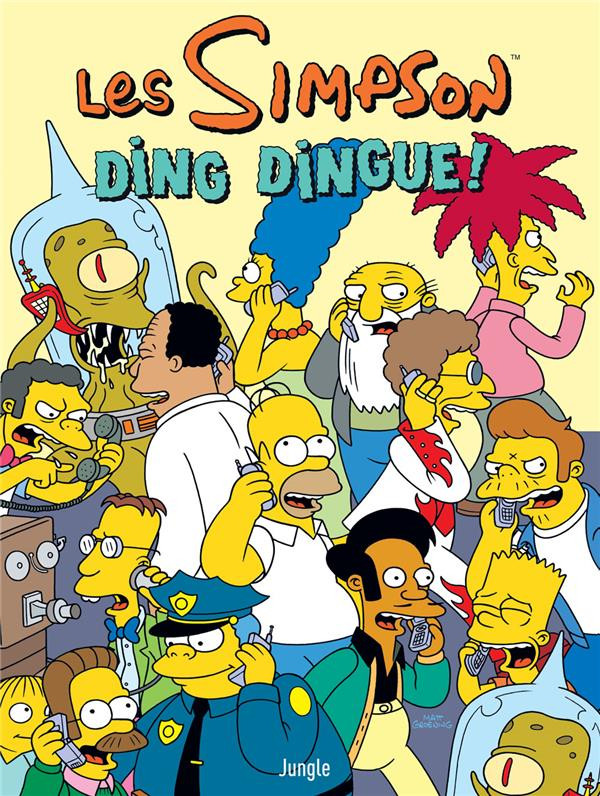 Couverture de l'album Les Simpson Tome 37 Ding dingue !